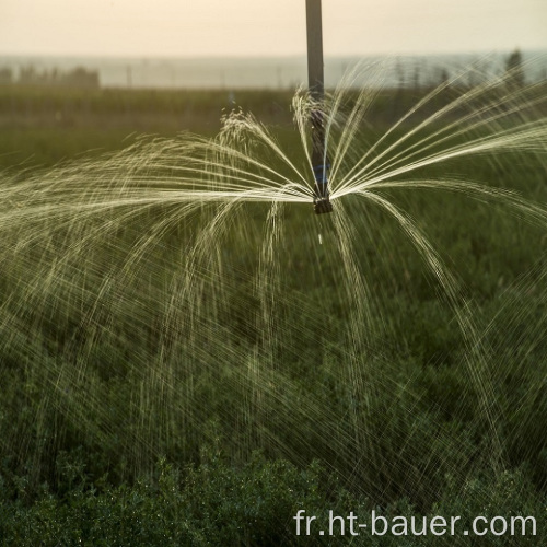 Terres agricoles Pivot central agricole Équipement d&#39;irrigation